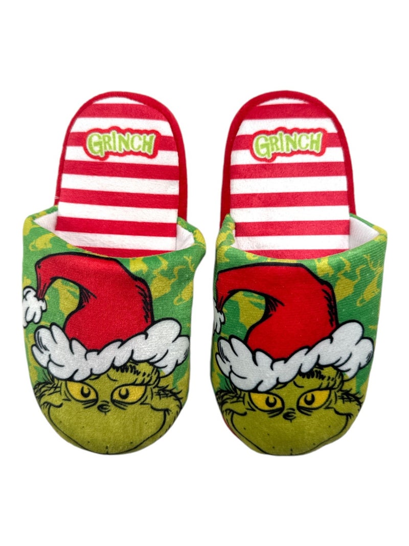 Disney - Pantoufle Garçon Le Grinch Vert - Kiabi