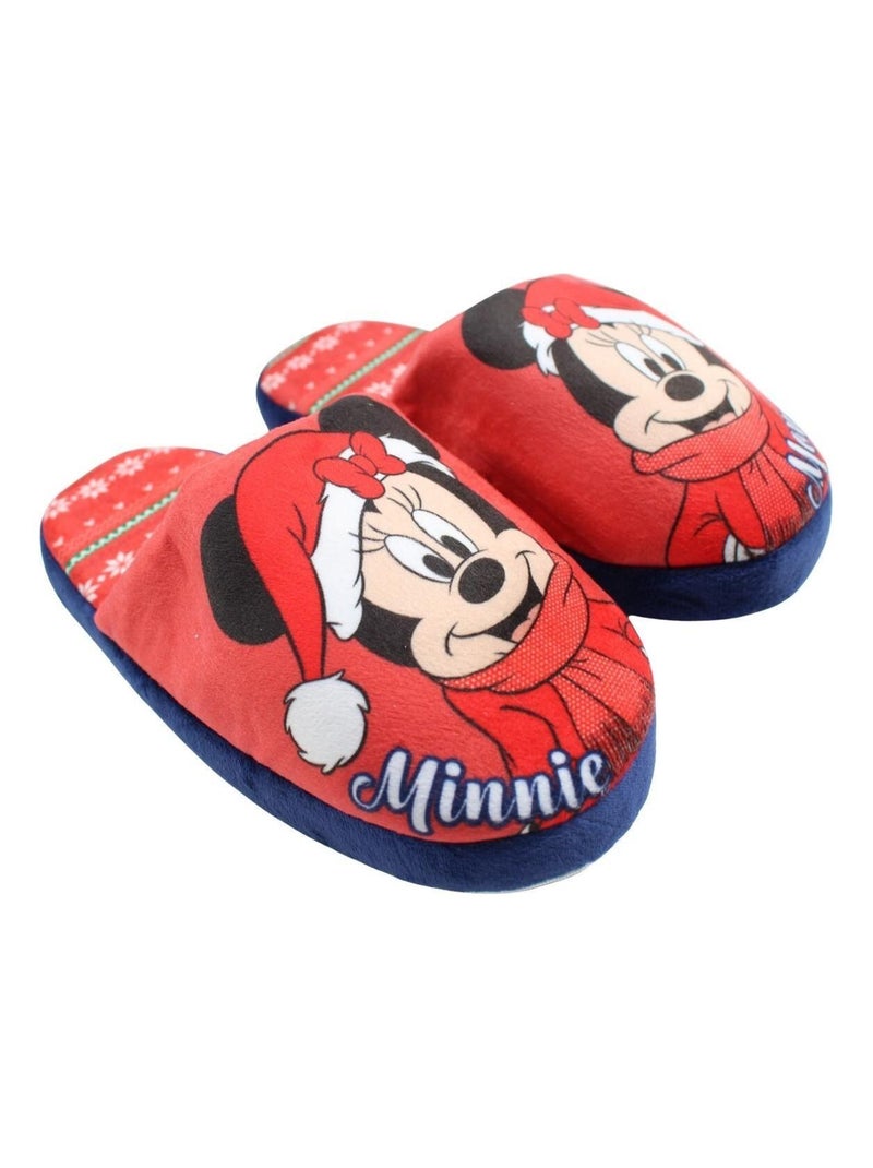 Disney - Pantoufle garçon Mickey et Minnie Rouge - Kiabi