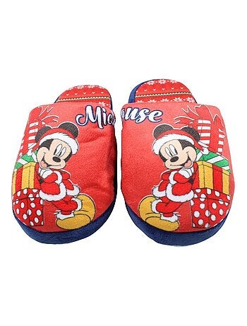 Disney - Pantoufle garçon Mickey et Minnie