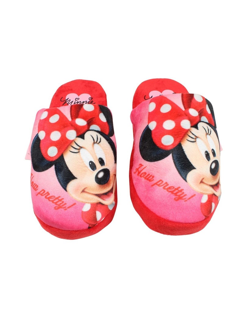 Disney - Pantoufles enfant à motif Rouge - Kiabi