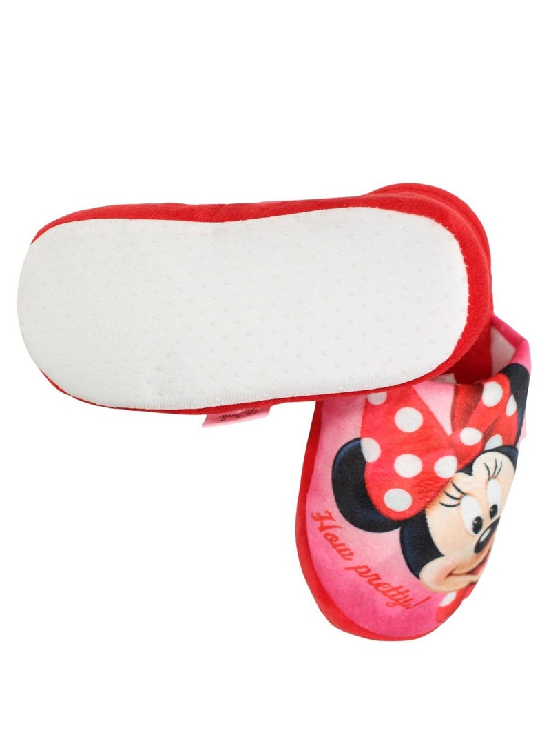 Disney - Pantoufles enfant à motif Rouge - Kiabi