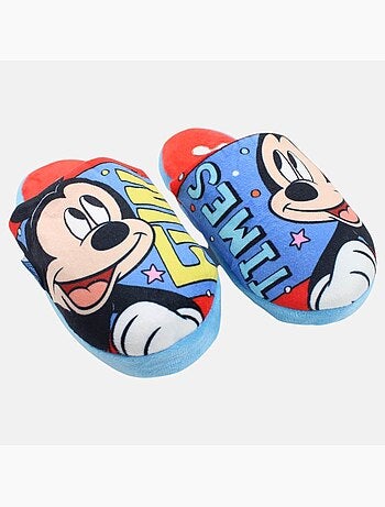 Disney - pantoufles mules imprimées, talon ouvert