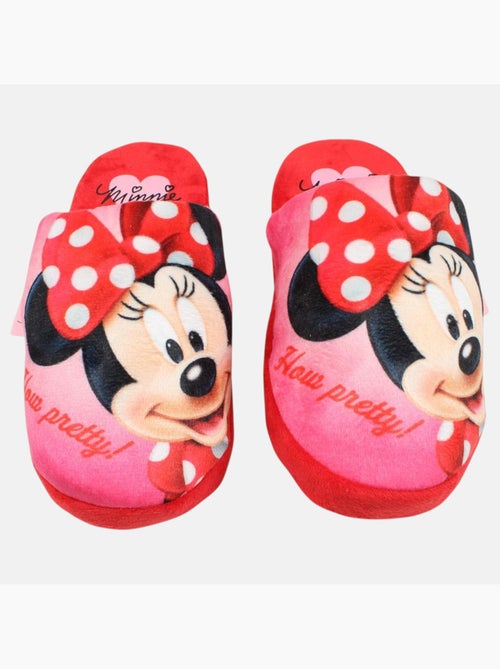 Disney - pantoufles mules imprimées, talon ouvert - Kiabi