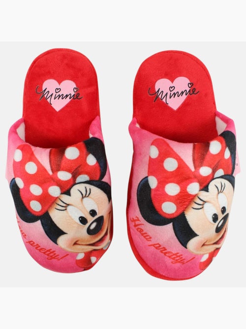 Disney - pantoufles mules imprimées, talon ouvert - Kiabi