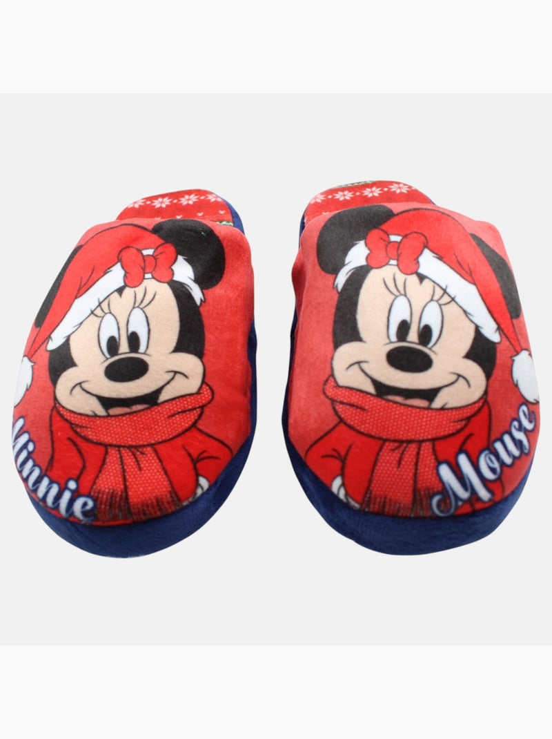 Disney - pantoufles mules imprimées, talon ouvert Rouge - Kiabi