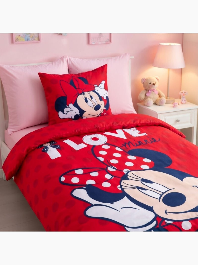 Disney - Parure de lit enfant Rouge - Kiabi