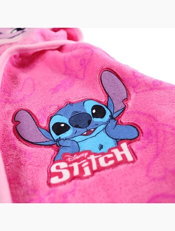 Disney - peignoir à capuche imprimé avec ceinture, capuche à oreilles
