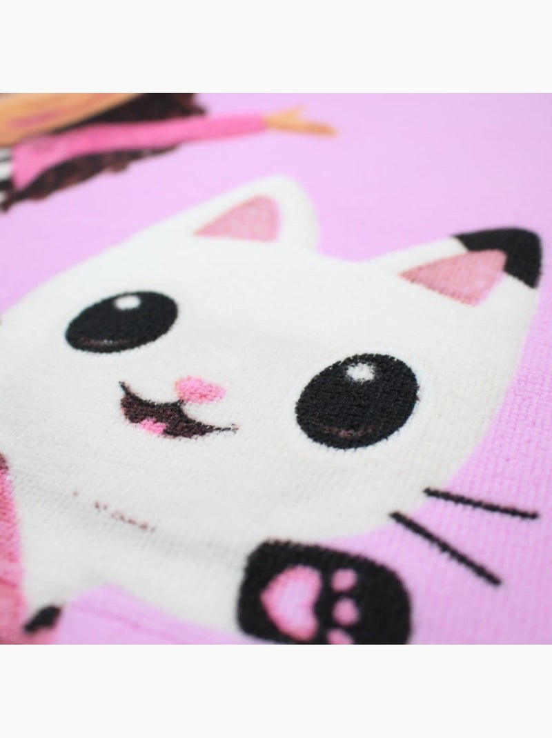 Disney - Poncho fille avec dessin Rose - Kiabi