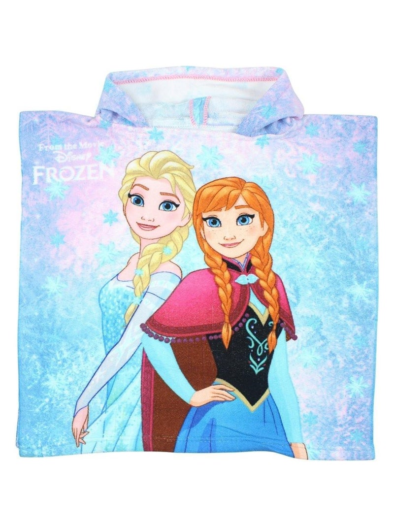 Disney - Poncho fille imprimé La Reine Des Neiges Mauve - Kiabi