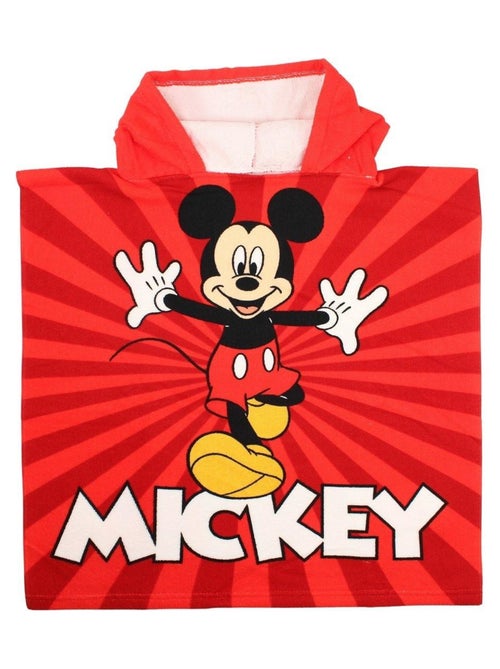 Disney - Poncho imprimé Mickey - Kiabi