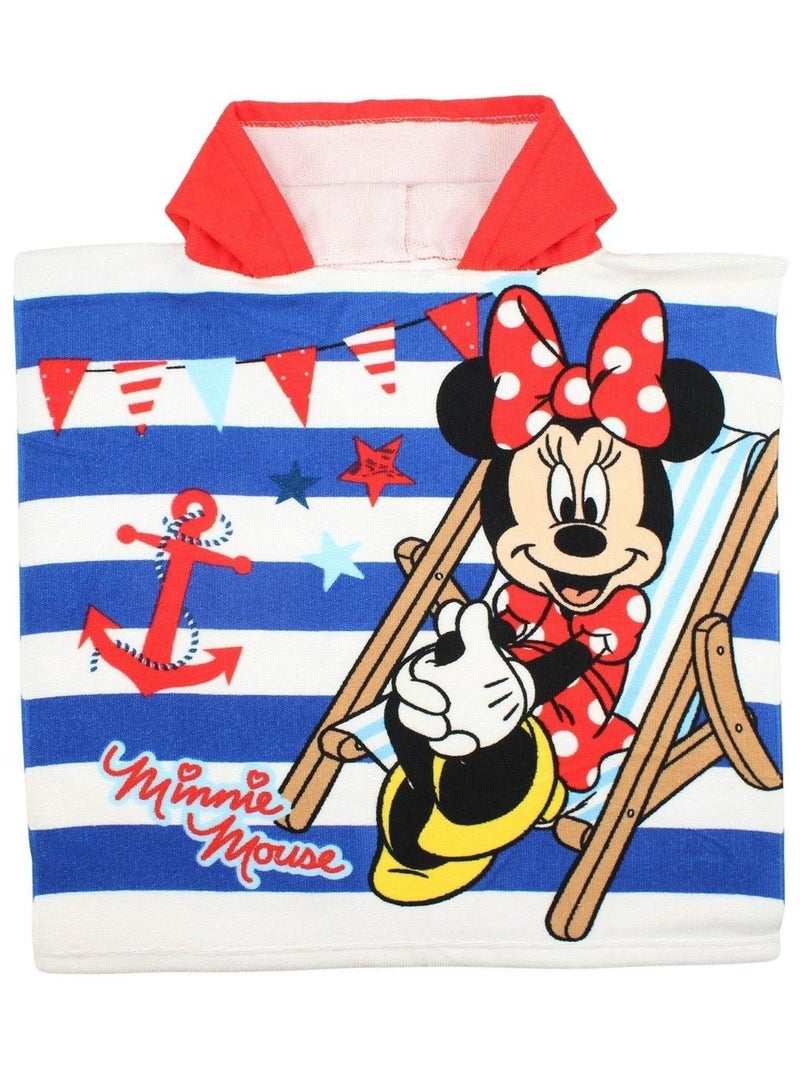 Disney - Poncho minnie Bleu - Kiabi