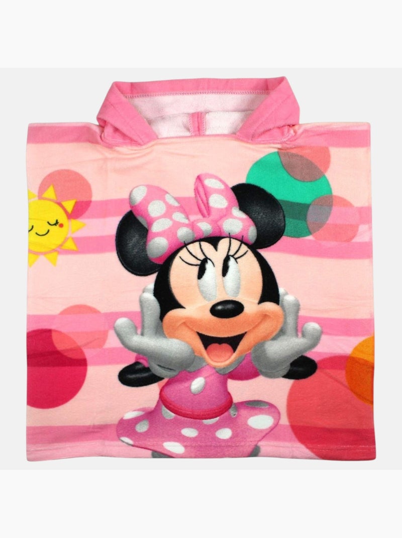 Disney - Poncho Minnie fille Rose - Kiabi