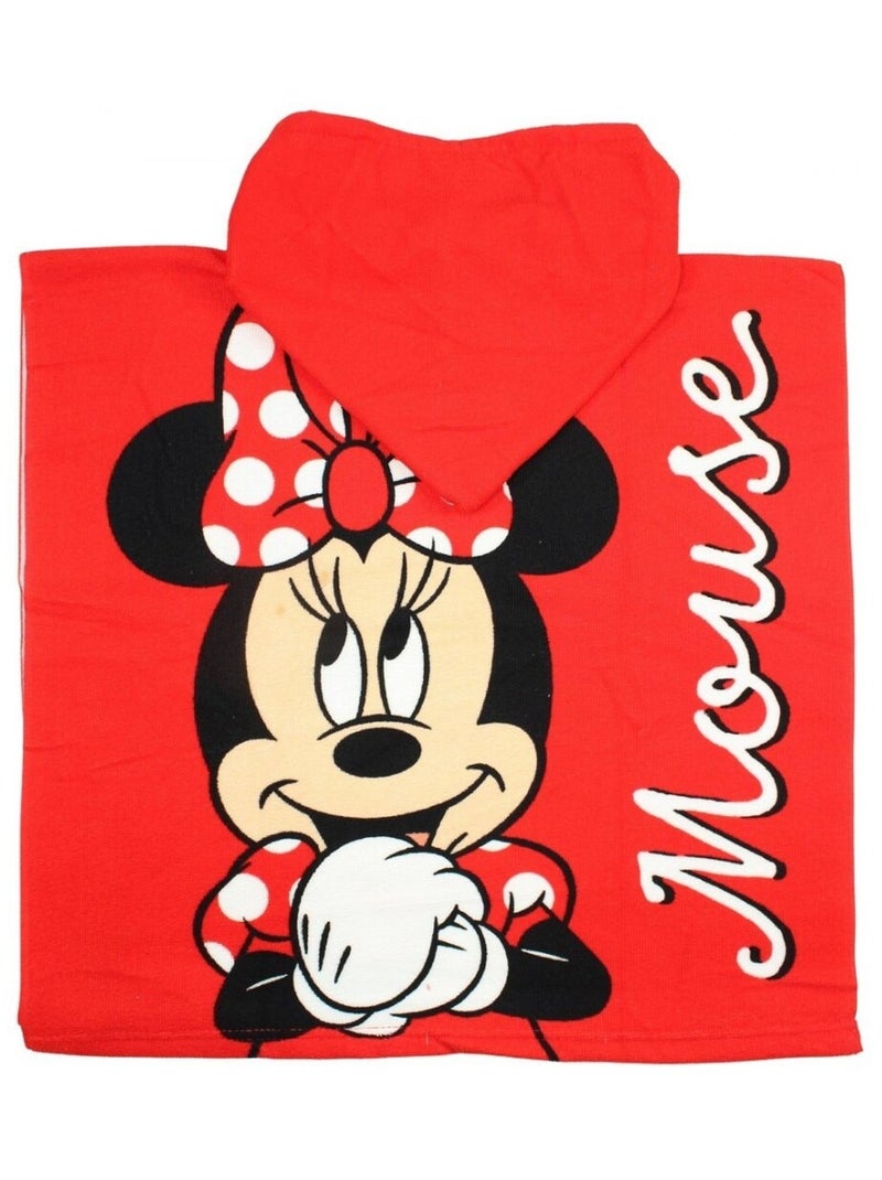 Disney - Poncho minnie fille Rouge - Kiabi