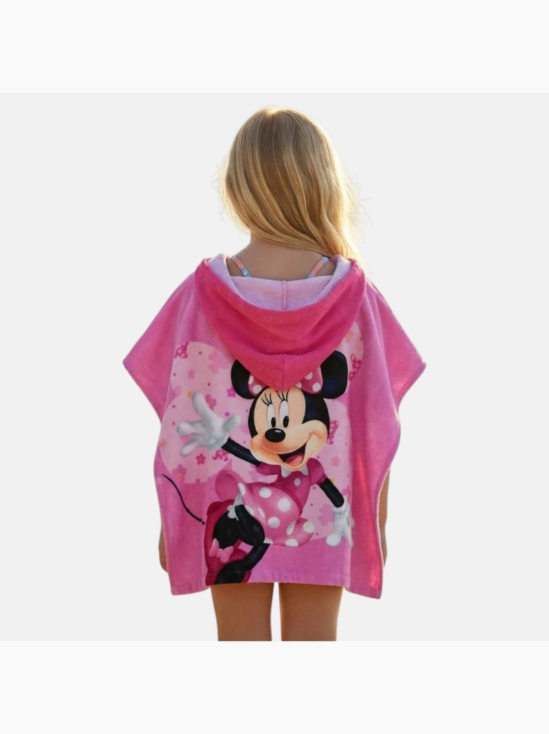 Disney - Poncho polyester fille à motif Rose - Kiabi