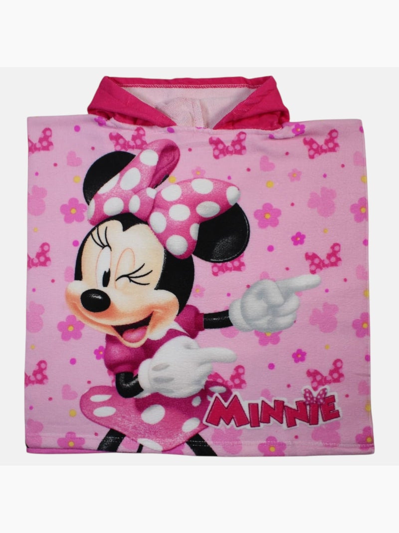 Disney - Poncho polyester fille à motif Rose - Kiabi