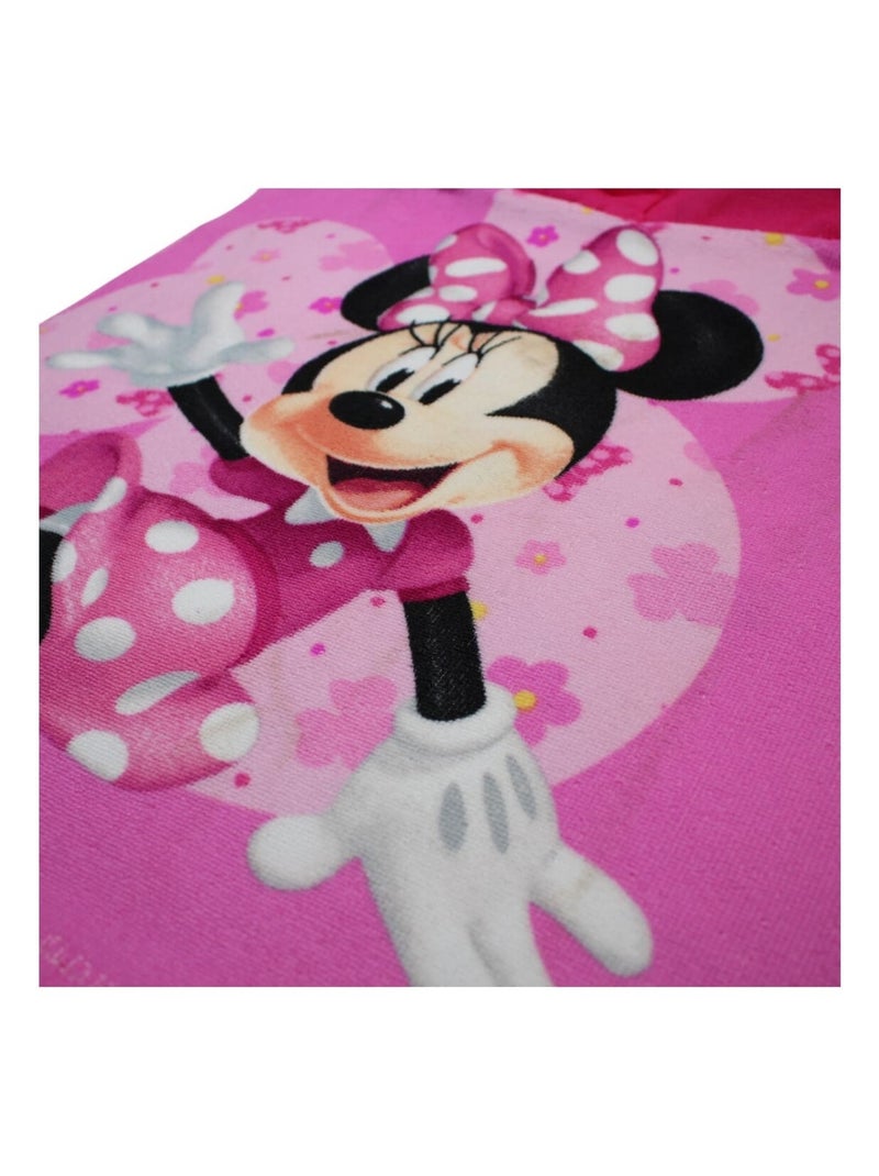 Disney - Poncho polyester Fille Minnie Rose - Kiabi