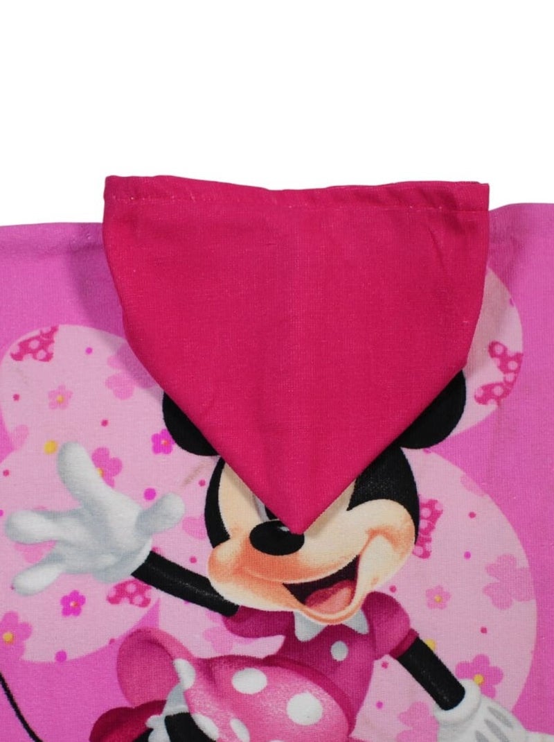 Disney - Poncho polyester Fille Minnie Rose - Kiabi
