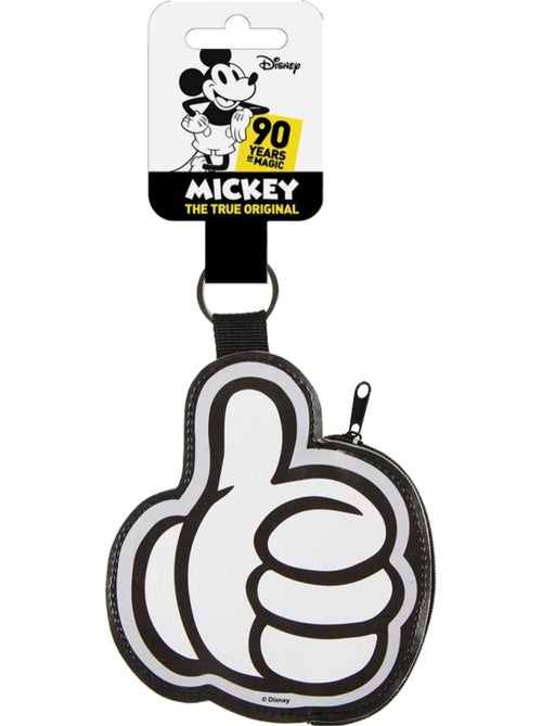 Disney - Porte-monnaie porte-clés motif Mickey Mouse motif/style Gant (Mickey Mouse) - Kiabi Disney - Porte-monnaie porte-clés motif Mickey Mouse motif/style Gant (Mickey Mouse) - Kiabi