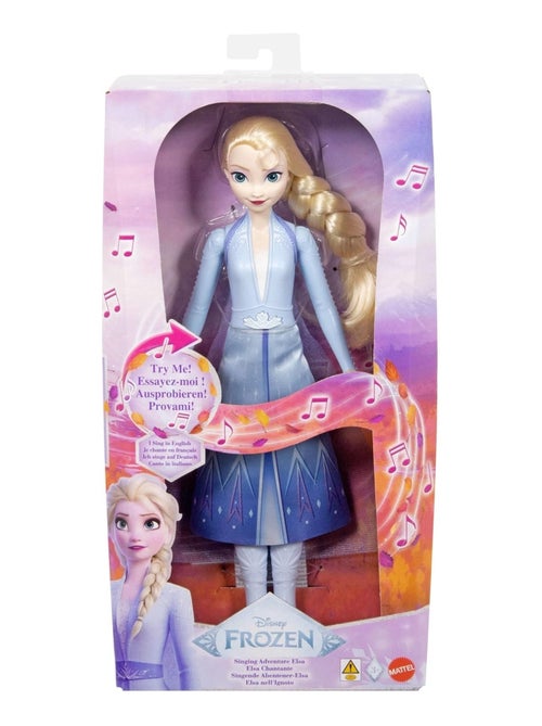 Disney - Poupée Elsa Chantante - La reine des neiges - Kiabi