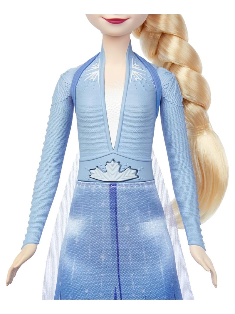 Disney - Poupée Elsa Chantante - La reine des neiges Bleu - Kiabi