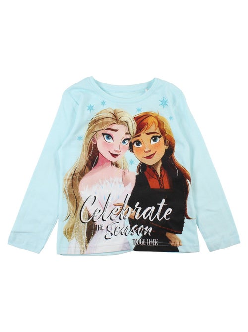 Disney - Pyjama coton fille avec imprimé personnage - Kiabi