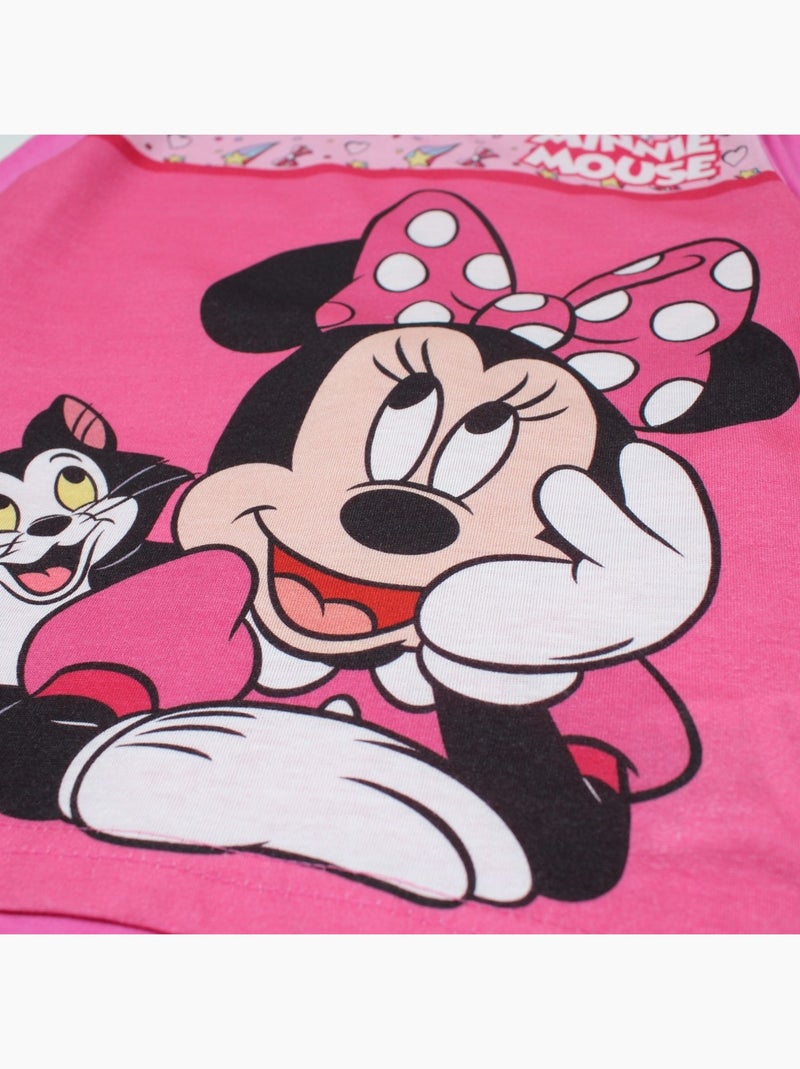 Disney - Pyjama coton fille imprimé Rose - Kiabi