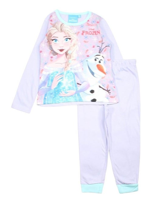 Disney - Pyjama coton Fille La Reine des Neiges - Kiabi