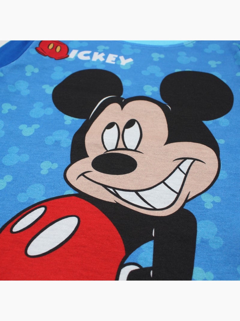 Disney - Pyjama coton garçon imprimé Bleu marine - Kiabi