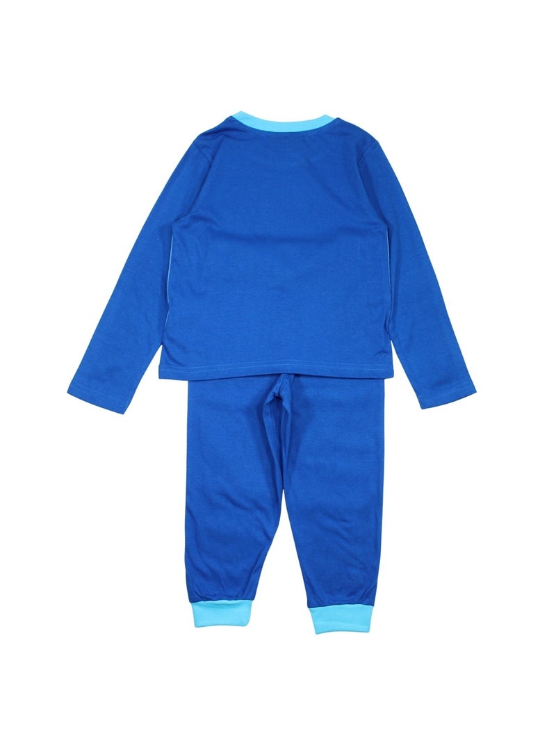 Disney - Pyjama coton garçon imprimé Bleu marine - Kiabi