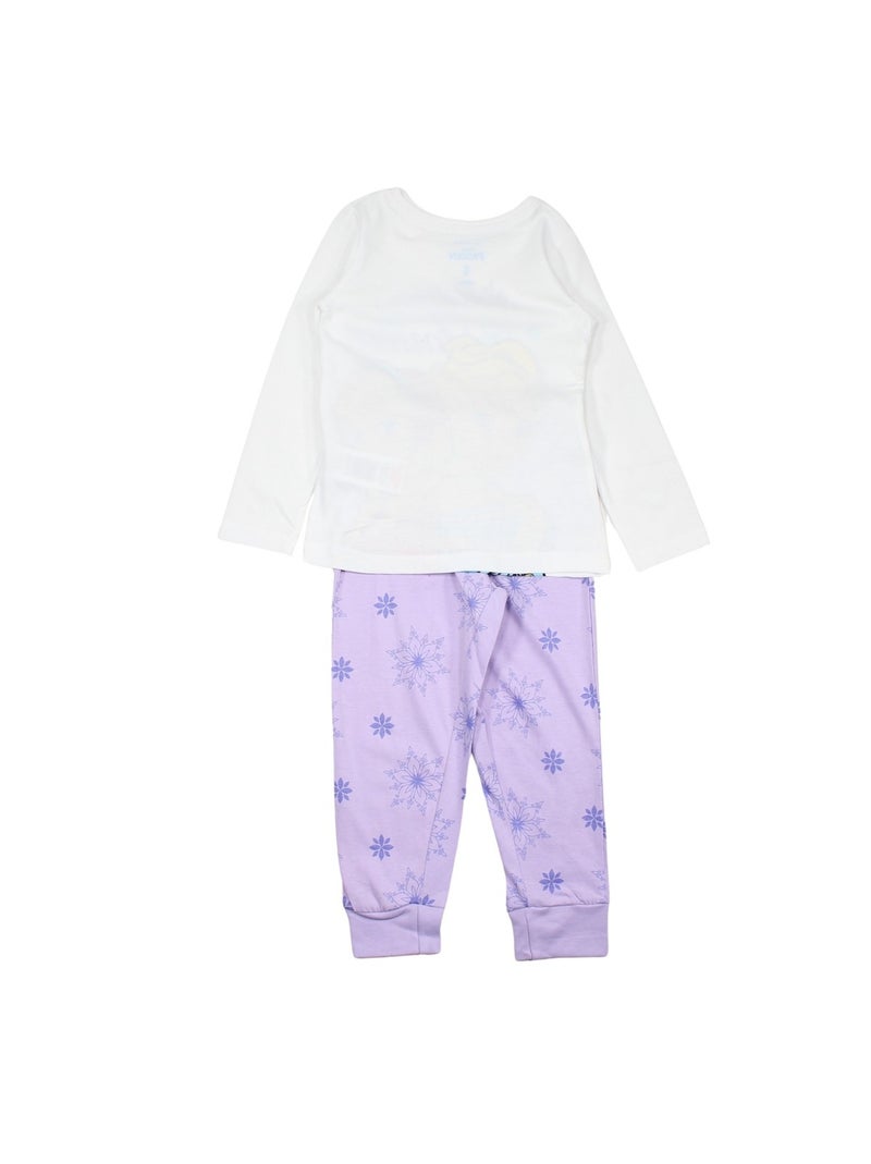 Disney - Pyjama fille avec imprimé Mauve - Kiabi