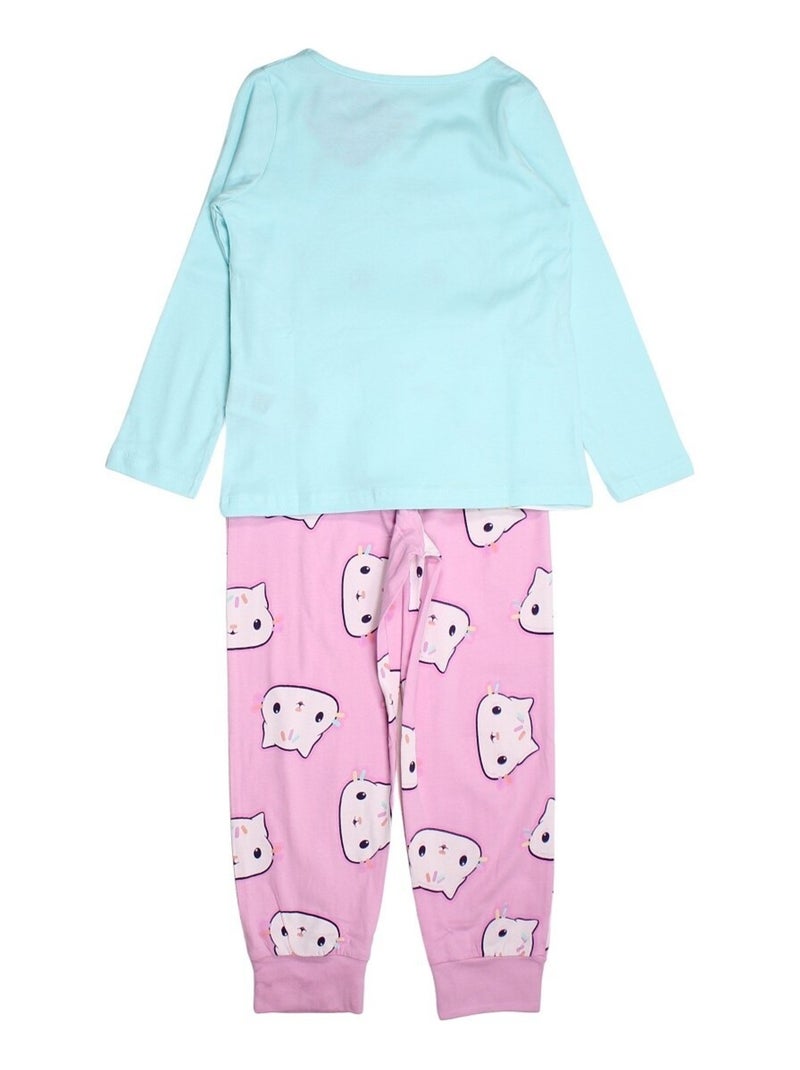 Disney - Pyjama fille imprimé Gabby en coton Bleu - Kiabi