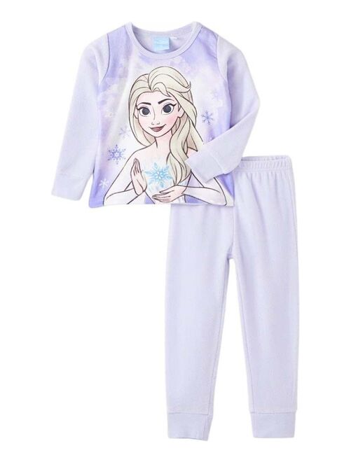 Reine des neiges Ensemble pyjama Elsa fille pas cher 