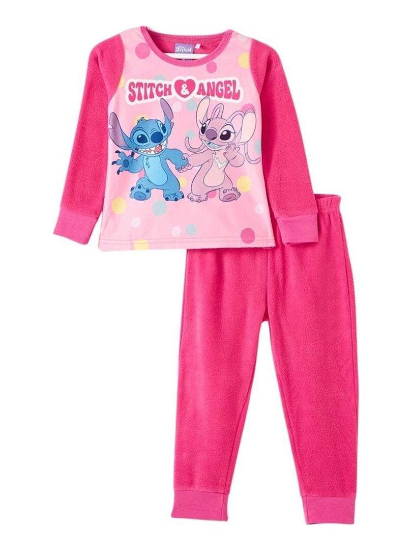 Pyjama léger avec motif Stitch fille - Disney violet