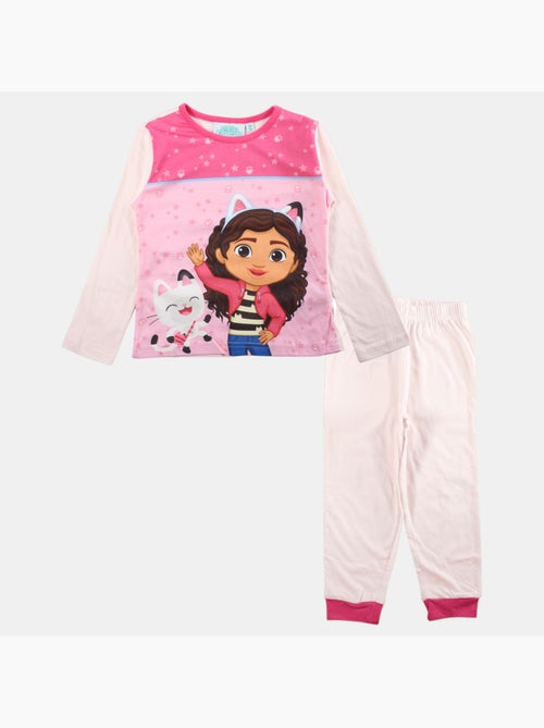 Disney - Pyjama fille imprimé manches longues pantalon - Kiabi