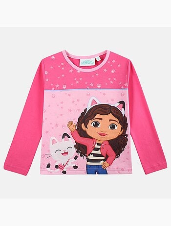 Disney - Pyjama fille imprimé manches longues pantalon