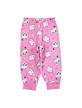 Disney - Pyjama fille imprimé manches longues pantalon