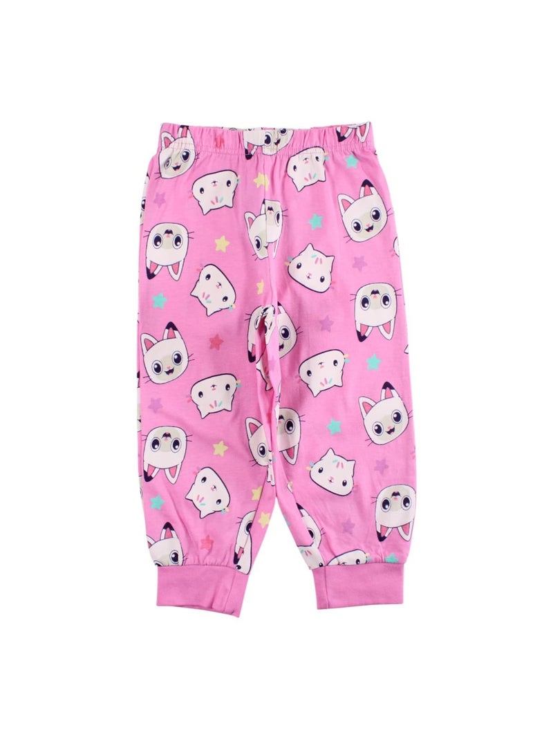 Disney - Pyjama fille imprimé manches longues pantalon Rose - Kiabi