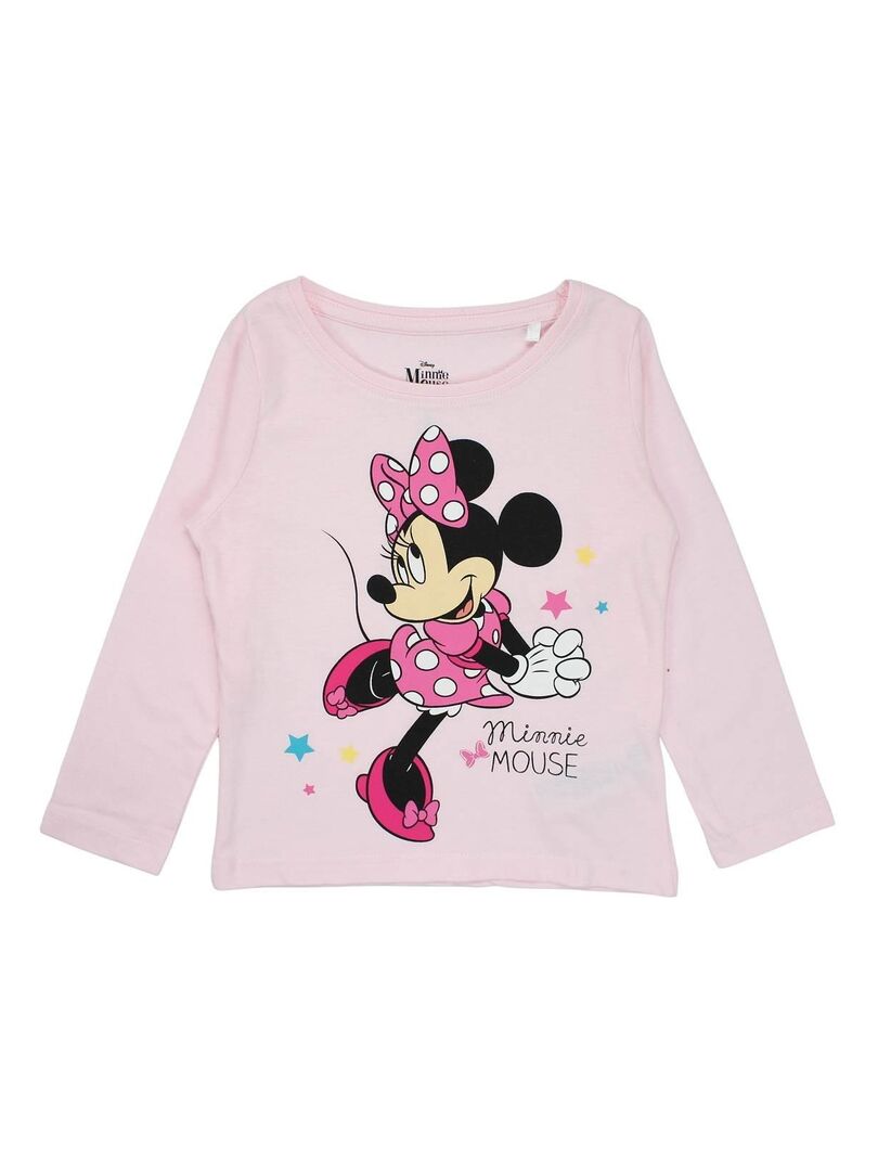 Pyjama petite fille imprimé princesse en coton A01YI01