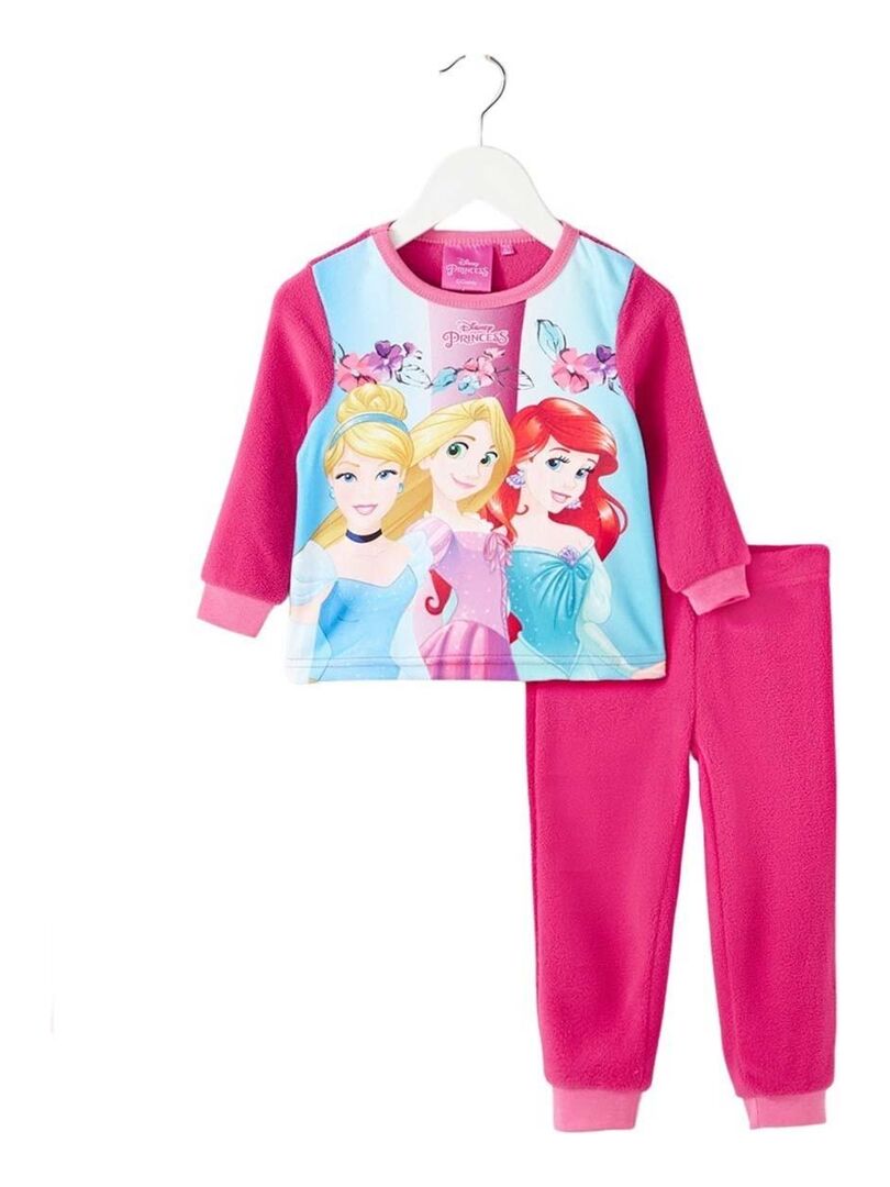 Disney - Pyjama fille imprimé Princesse Rose fushia - Kiabi