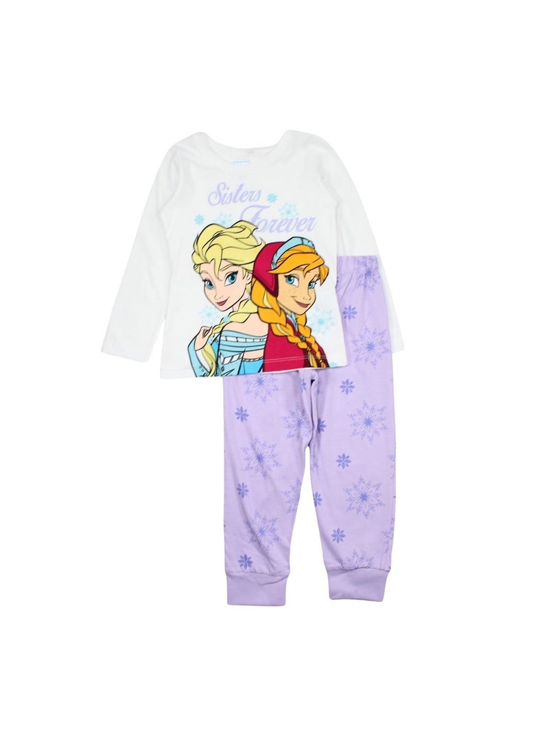 Disney Pyjama fille La Reine des Neiges Mauve Fille