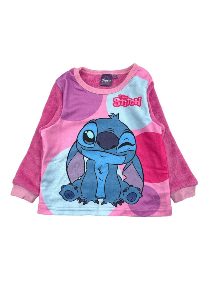 Disney - Pyjama Fille Lilo et Stitch Rose - Kiabi
