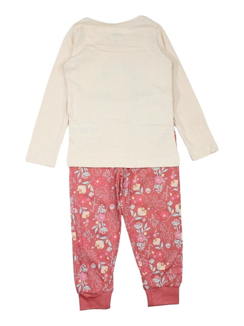 Disney - Pyjama fille Princesse Ecru - Kiabi