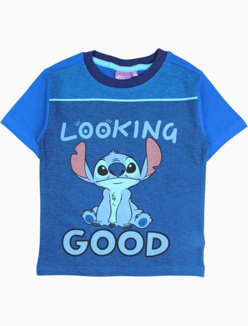 Pyjama Long Garçon Lilo Et Stitch - Haut Manches Longues Et Pantalon, Coton Doux - 8