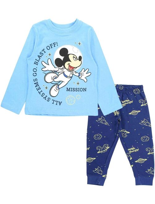 Disney - Pyjama garçon imprimé Mickey en coton - Kiabi