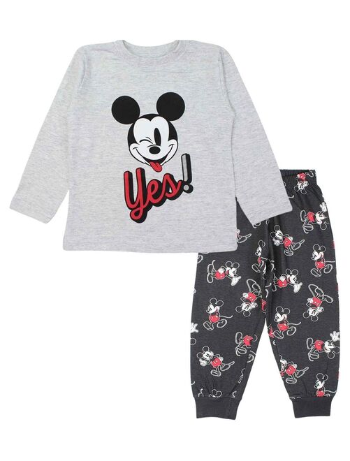 Disney - Pyjama garçon imprimé Mickey en coton - Kiabi