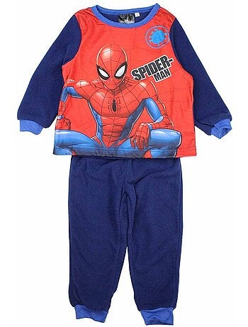 Pyjama garçon bleu 5-6 ans Superman WARNER BROS à Prix