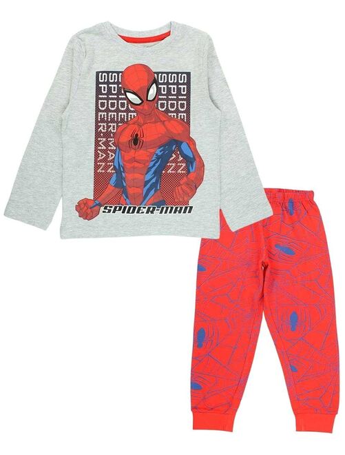 Disney - Pyjama garçon imprimé Spiderman en coton - Kiabi