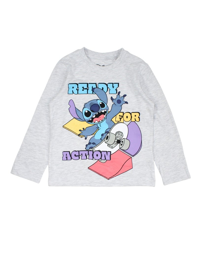 Disney - Pyjama garçon Lilo et Stitch Gris - Kiabi