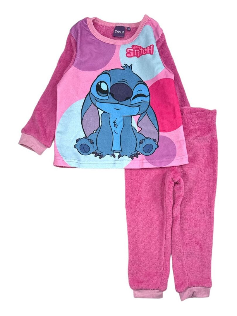 Disney - Pyjama imprimé Lilo Et Stitch Rose - Kiabi