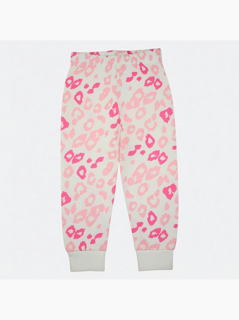 Disney - pyjama imprimé manches longues, col rond Blanc - Kiabi